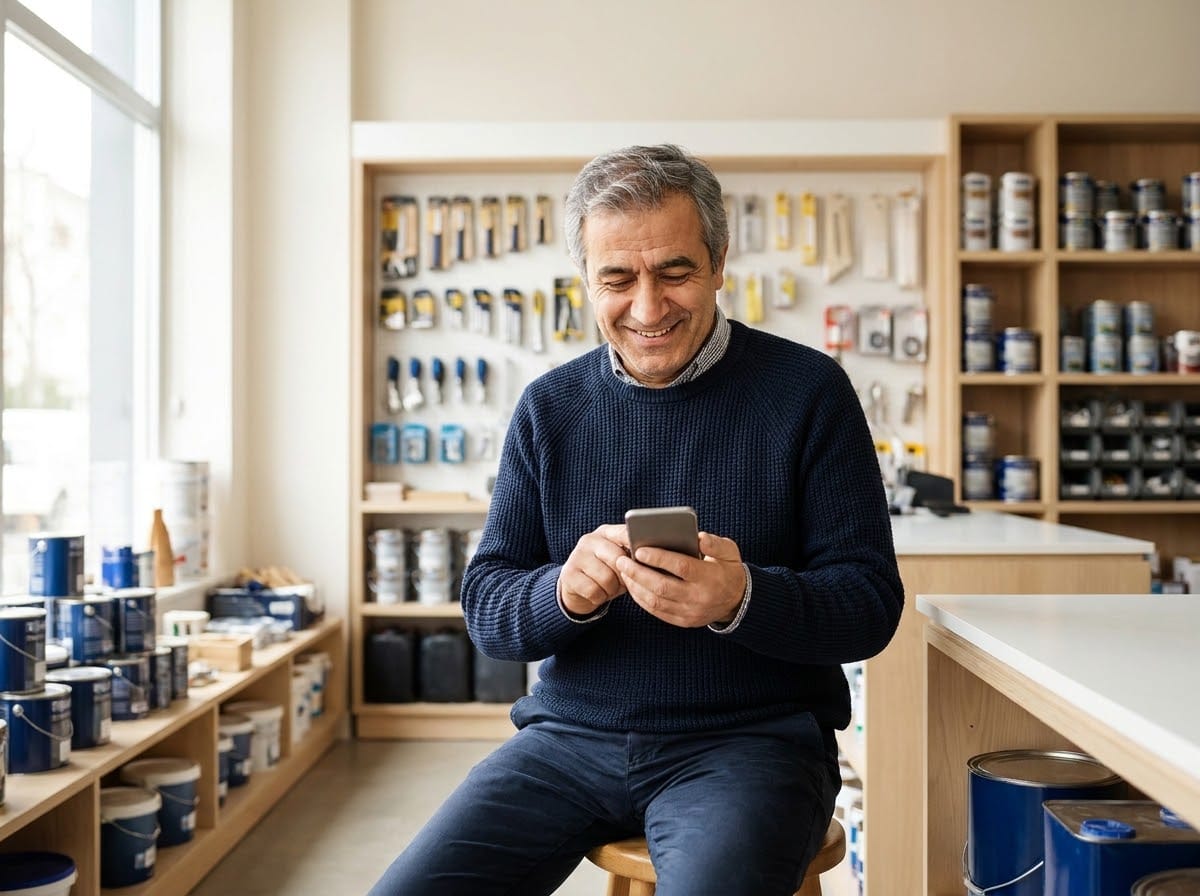 İşletme sahibi ile Comitis arasında telefondan yürüyen mesajlaşma.